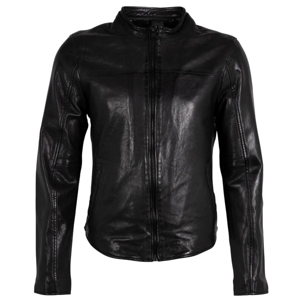 Męska skórzana kurtka Gipsy Czarna G2MMarui – BLACK FRIDAY — fotografia 3