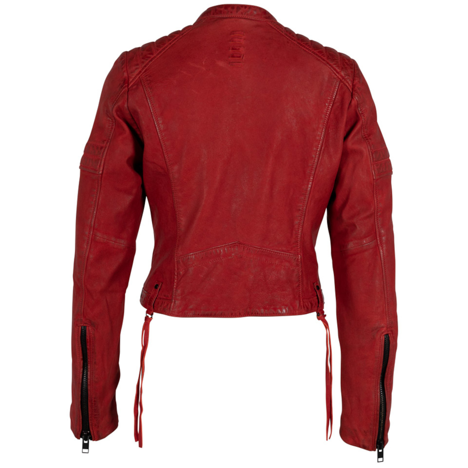 Kurtka skórzana damska Gipsy czerwona G2WAmyna – BLACK FRIDAY