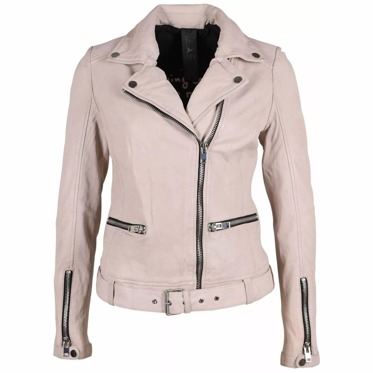 Kurtka skórzana damska Gipsy Off White G2WArisha SF LASARV – ODZIEŻ