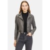 Kurtka skórzana damska Gipsy Szara G2WBelfa – BLACK FRIDAY