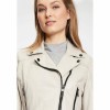 Kurtka skórzana damska Gipsy Off White G2WBita