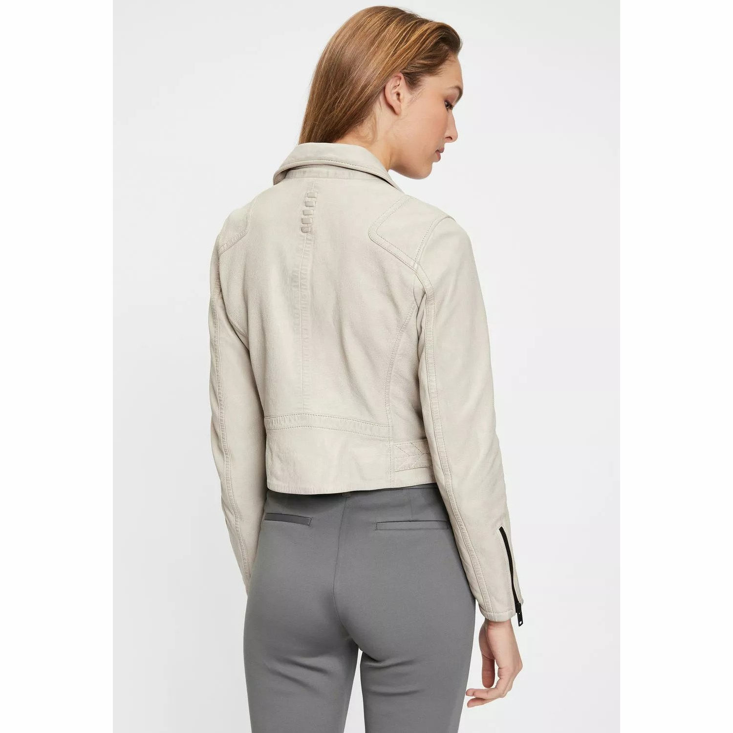 Kurtka skórzana damska Gipsy Off White G2WBita – BLACK FRIDAY