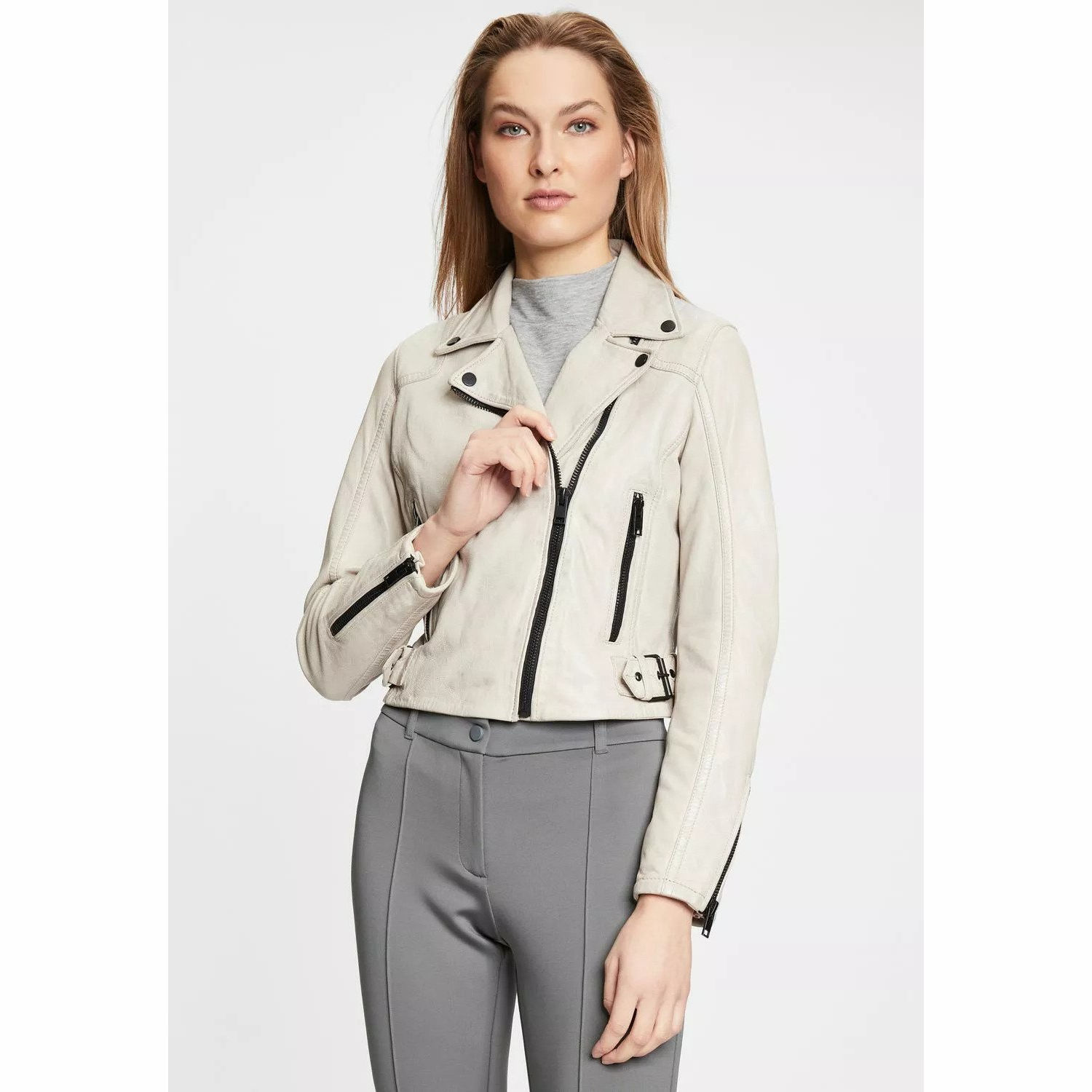 Kurtka skórzana damska Gipsy Off White G2WBita – BLACK FRIDAY Kurtka skórzana damska Gipsy Off White G2WBita – BLACK FRIDAY