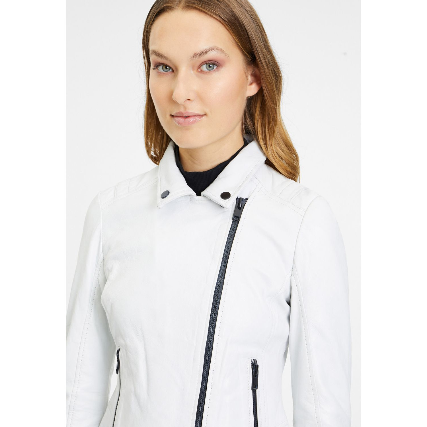 Kurtka skórzana damska Gipsy Off White G2WDalina – ODZIEŻ Kurtka skórzana damska Gipsy Off White G2WDalina – ODZIEŻ