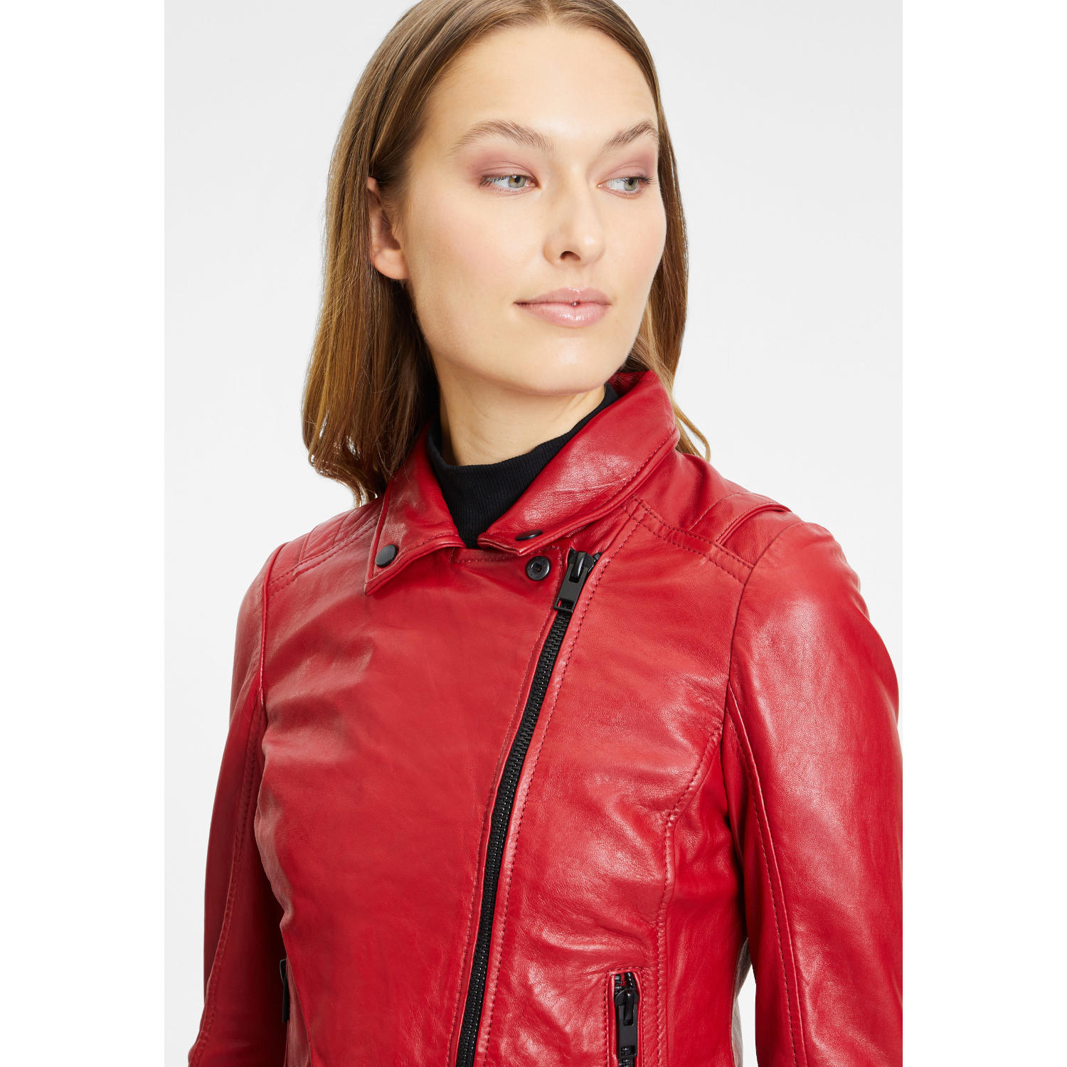 Kurtka skórzana damska Gipsy czerwona G2WDalina – BLACK FRIDAY Kurtka skórzana damska Gipsy czerwona G2WDalina – BLACK FRIDAY