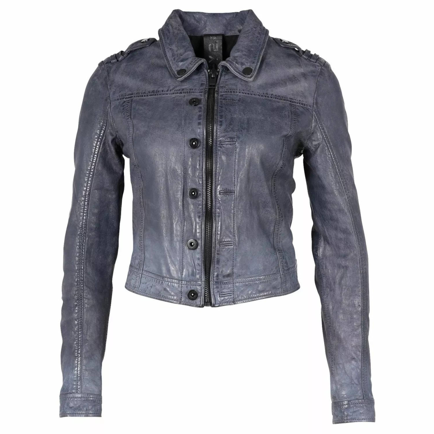 Kurtka skórzana damska Gipsy Denim Blue G2WFaira STF LVOV – ODZIEŻ Kurtka skórzana damska Gipsy Denim Blue G2WFaira STF LVOV – ODZIEŻ