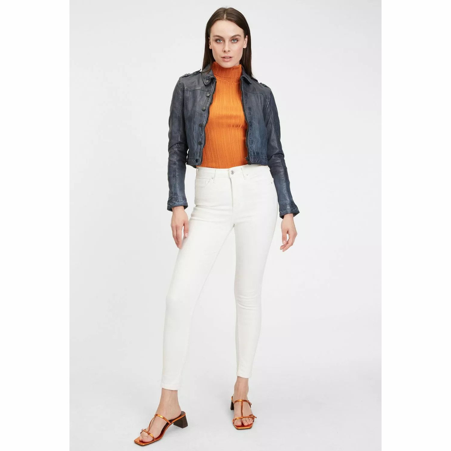 Kurtka skórzana damska Gipsy Denim Blue G2WFaira STF LVOV – ODZIEŻ Kurtka skórzana damska Gipsy Denim Blue G2WFaira STF LVOV – ODZIEŻ