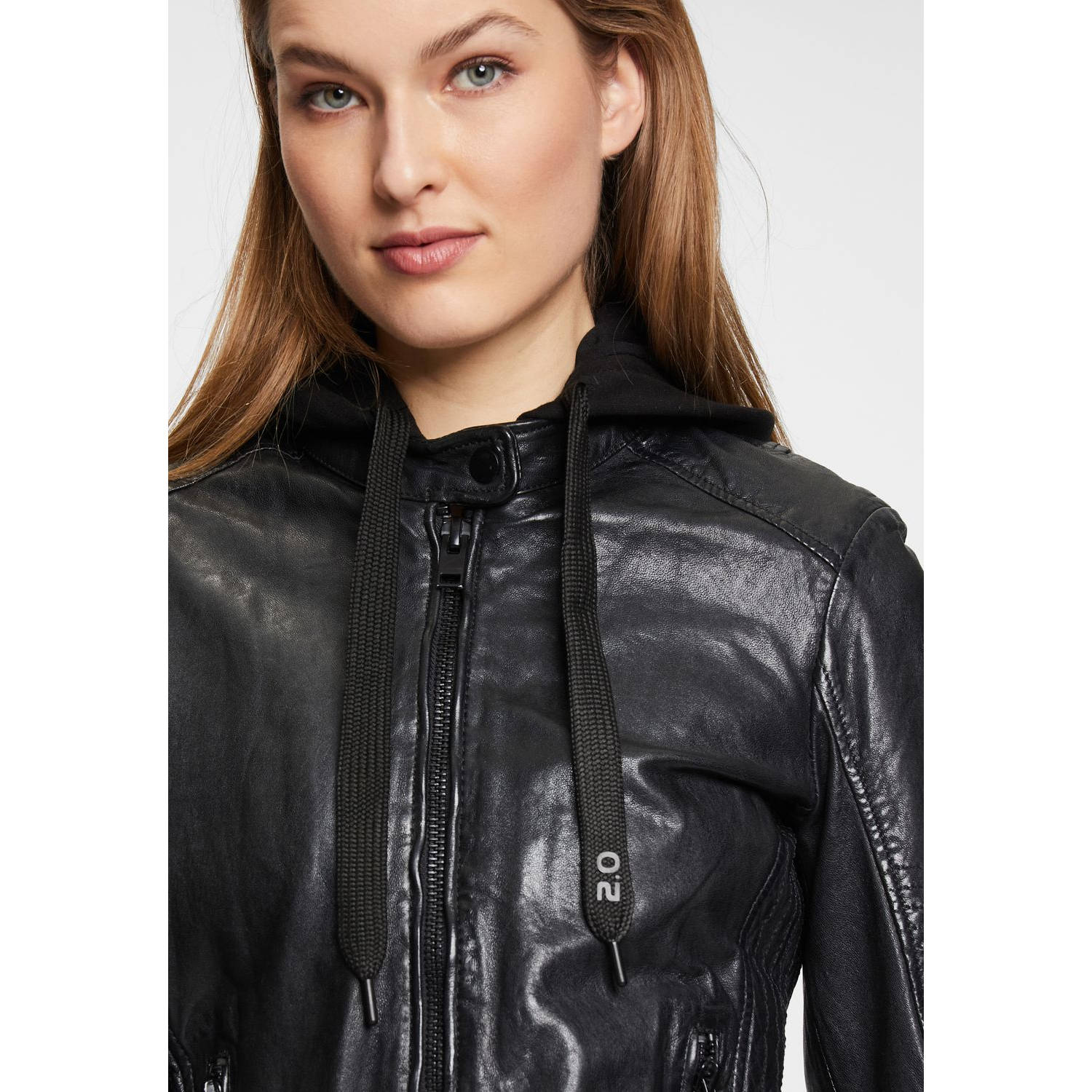 Kurtka skórzana damska Gipsy Czarna G2WJada – BLACK FRIDAY