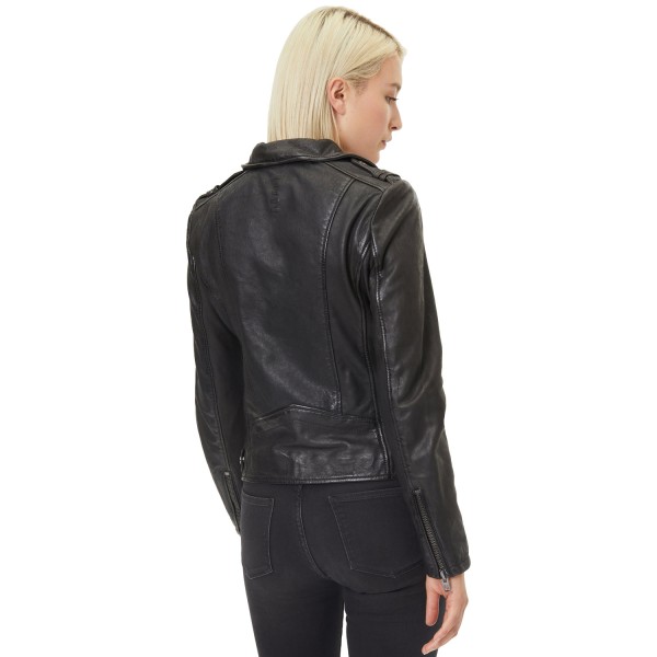 Kurtka skórzana damska Gipsy Czarna G2WJovia
