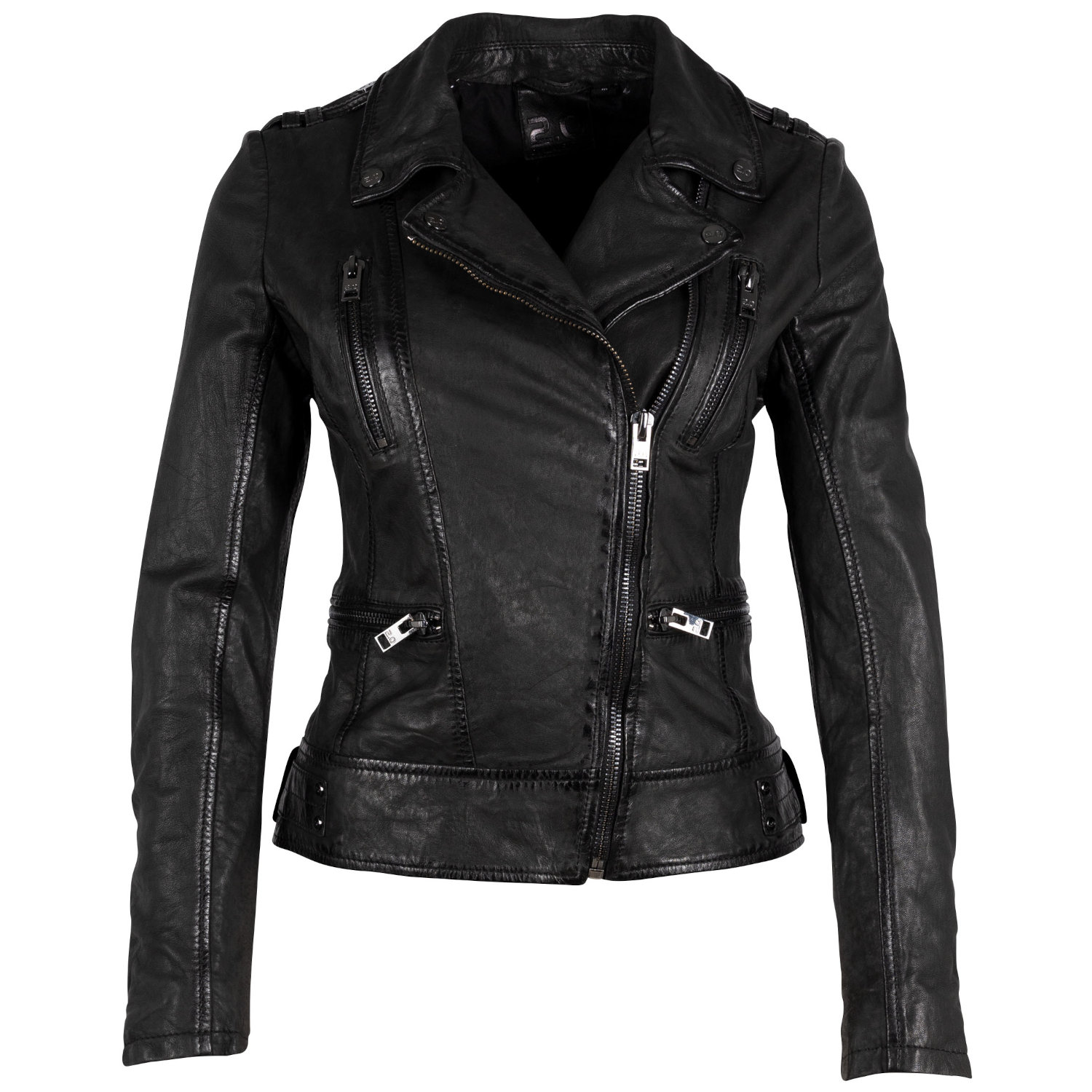 Kurtka skórzana damska Gipsy Czarna G2WJovia – BLACK FRIDAY