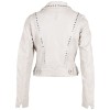 Kurtka skórzana damska Gipsy Off White G2WMaryn