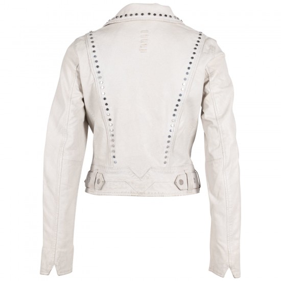 Kurtka skórzana damska Gipsy Off White G2WMaryn Kurtka skórzana damska Gipsy Off White G2WMaryn