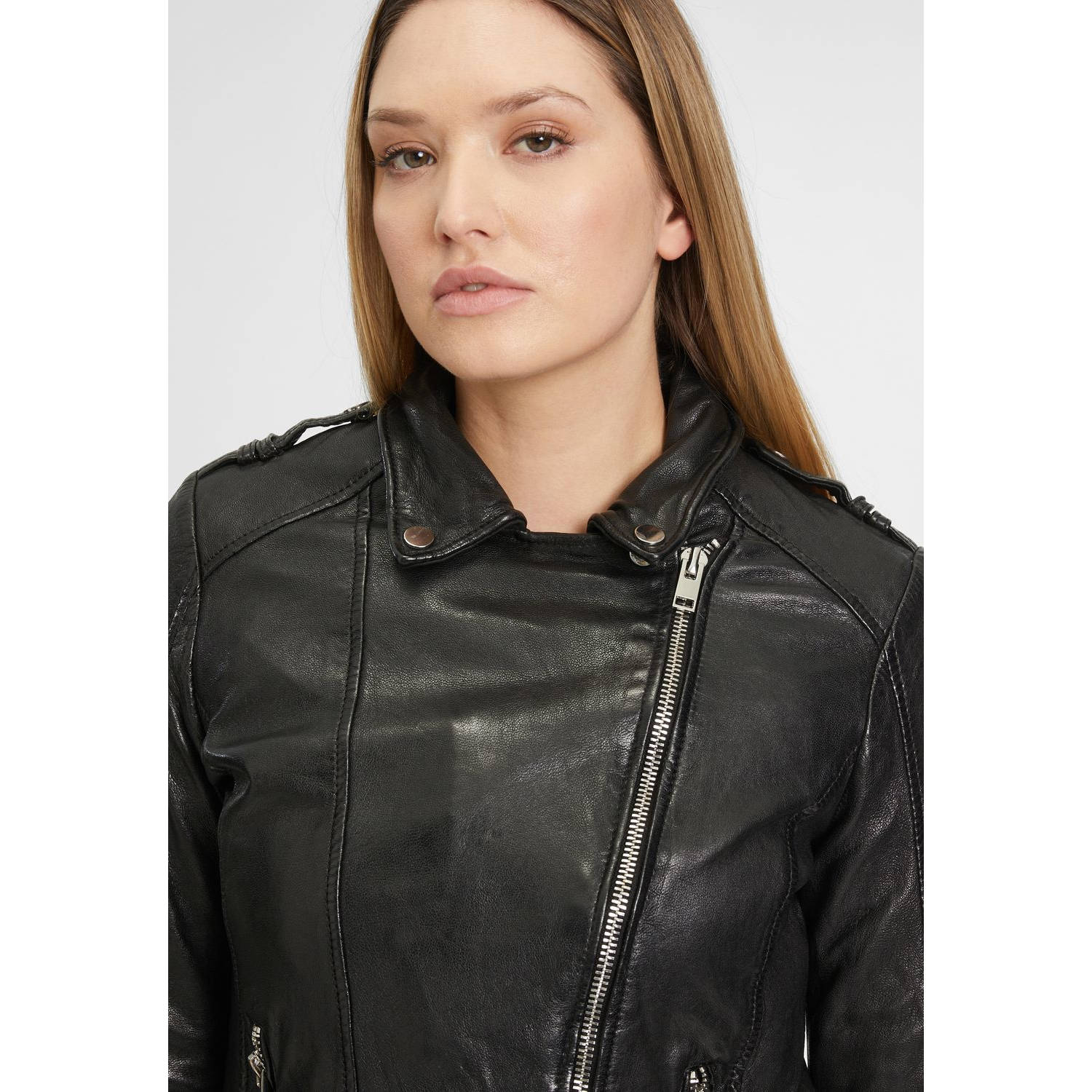 Kurtka skórzana damska Gipsy Czarna G2WNarin – BLACK FRIDAY Kurtka skórzana damska Gipsy Czarna G2WNarin – BLACK FRIDAY