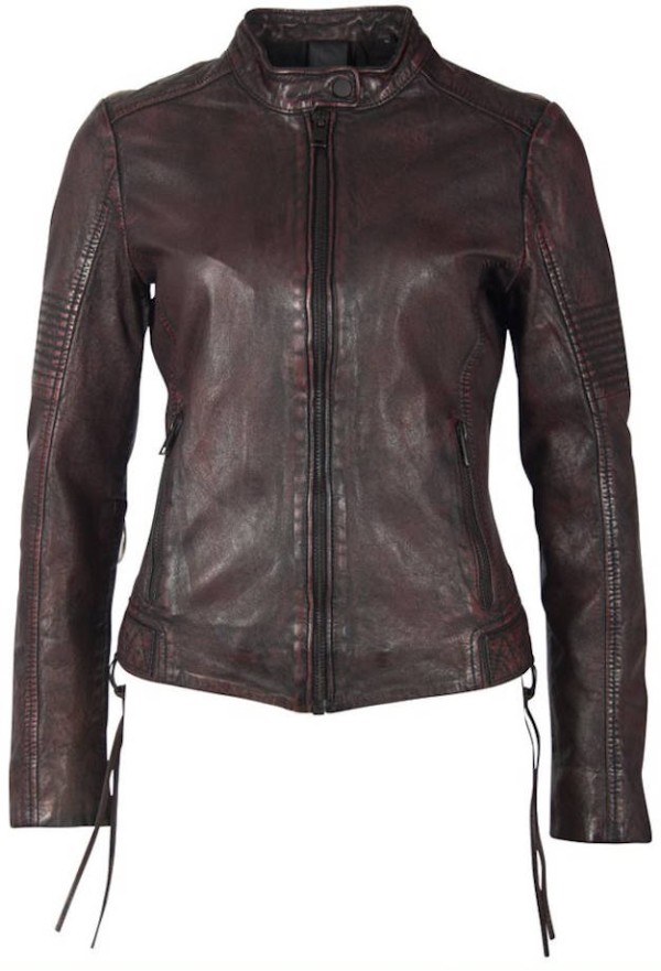 Kurtka skórzana damska Gipsy Black/Magenta G2WWila SF LACOV – BLACK FRIDAY — fotografia 1
