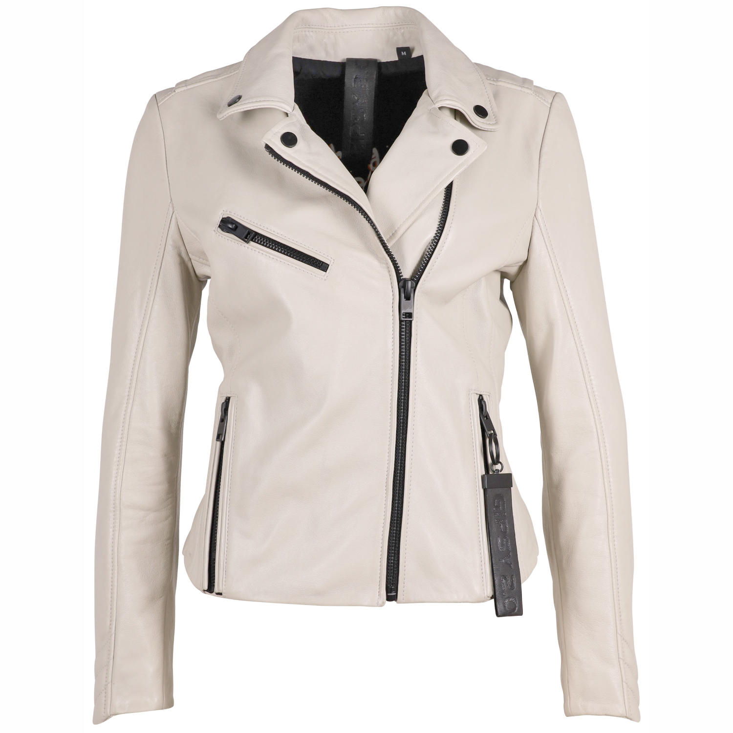 Kurtka skórzana damska Gipsy Off White G2WZane SF LAROXV – ODZIEŻ