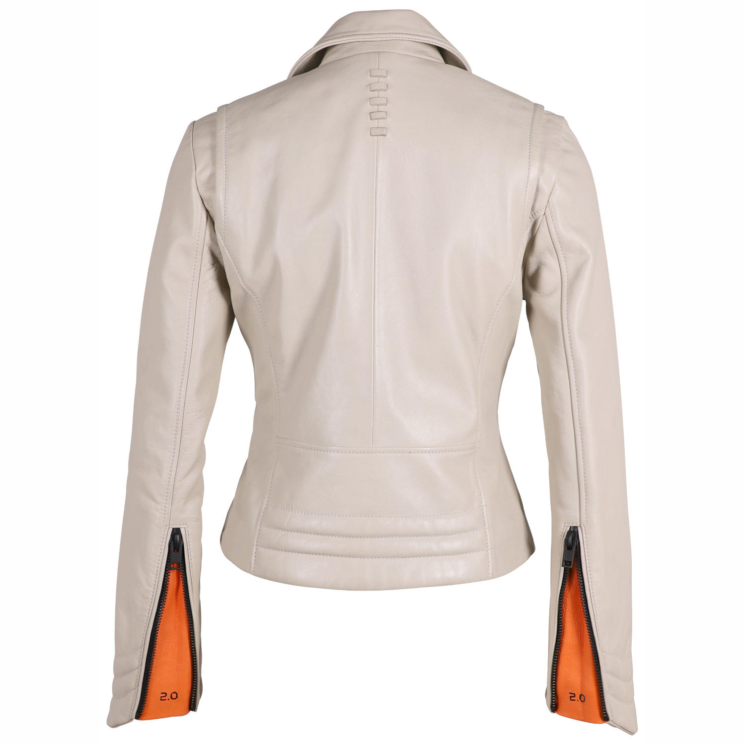 Kurtka skórzana damska Gipsy Off White G2WZane SF LAROXV – ODZIEŻ