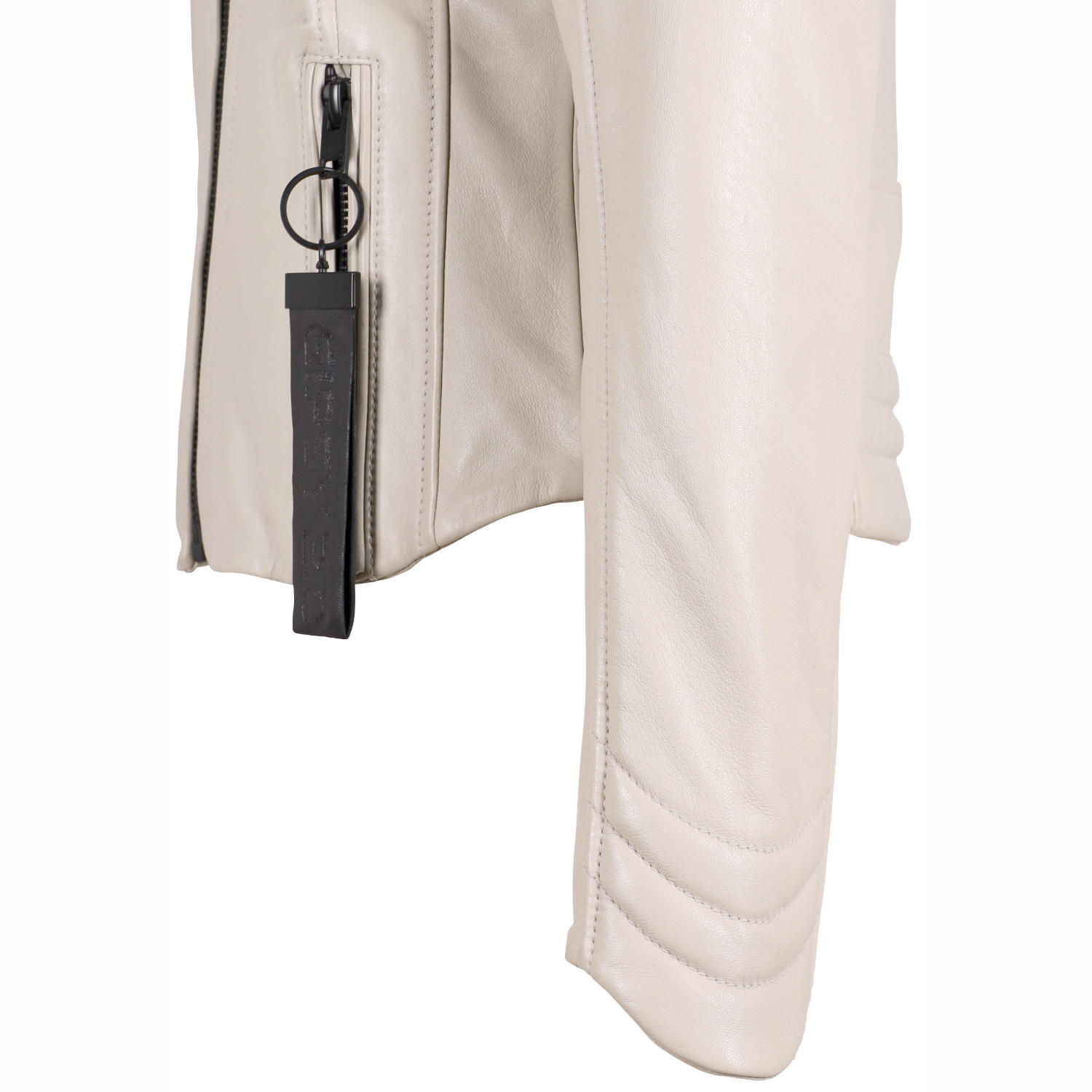 Kurtka skórzana damska Gipsy Off White G2WZane SF LAROXV – ODZIEŻ