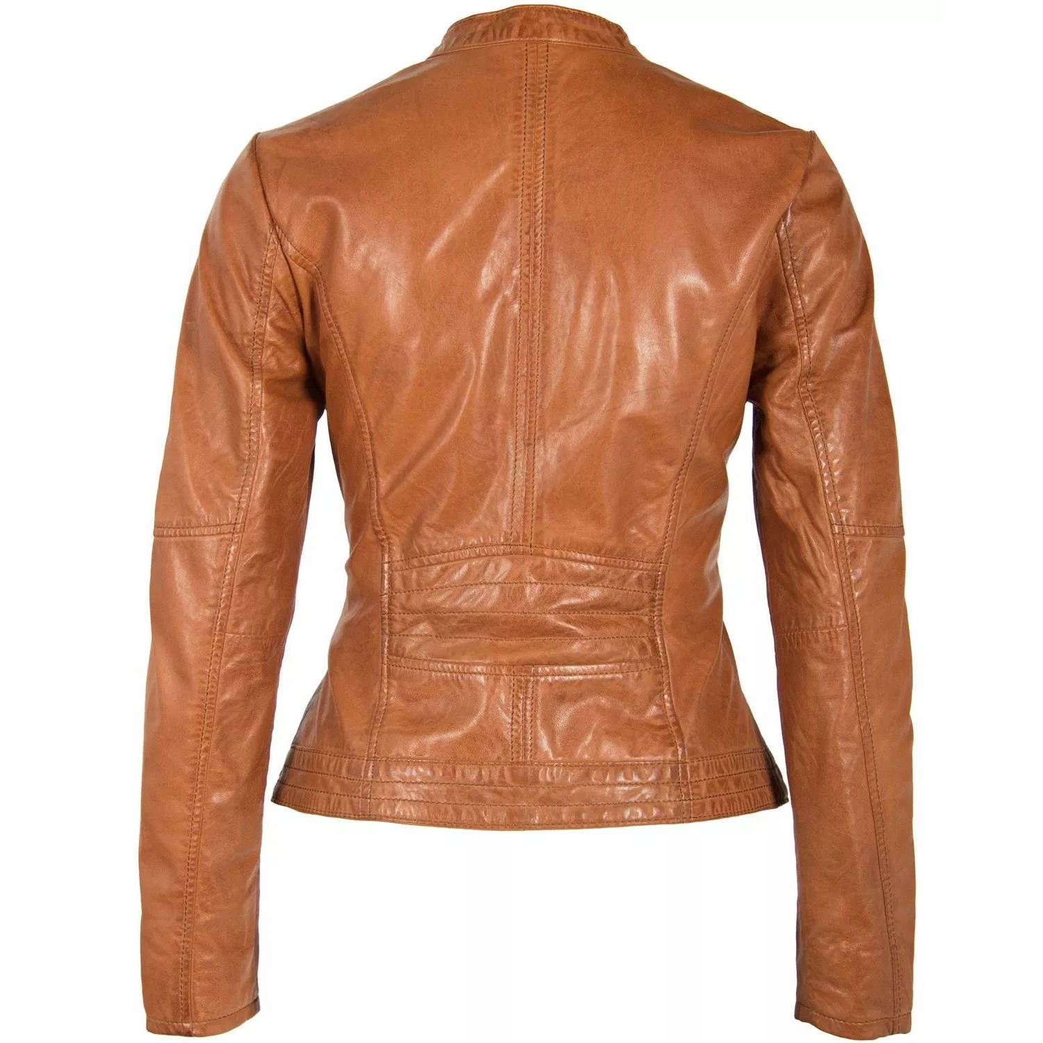 Kurtka skórzana damska Gipsy Cognac GGCharlee LAORV – ODZIEŻ