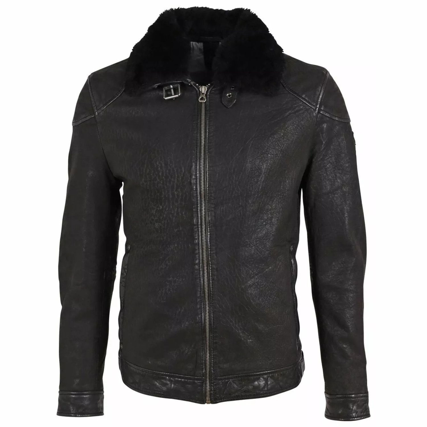Męska zimowa kurtka skórzana Gipsy Czarna GMAblo – BLACK FRIDAY Męska zimowa kurtka skórzana Gipsy Czarna GMAblo – BLACK FRIDAY