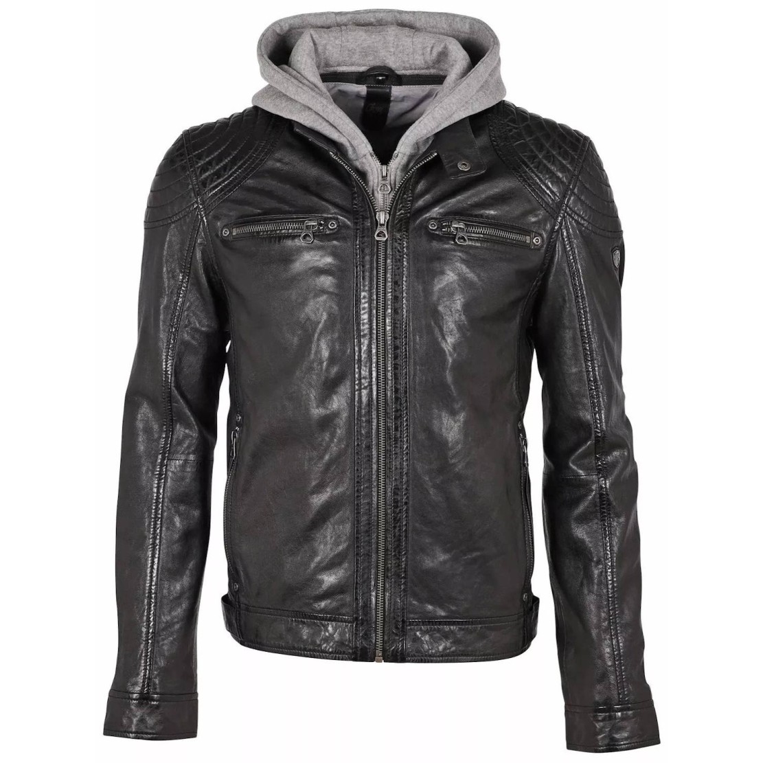 Męska skórzana kurtka Gipsy Czarna GMBarlo – BLACK FRIDAY Męska skórzana kurtka Gipsy Czarna GMBarlo – BLACK FRIDAY