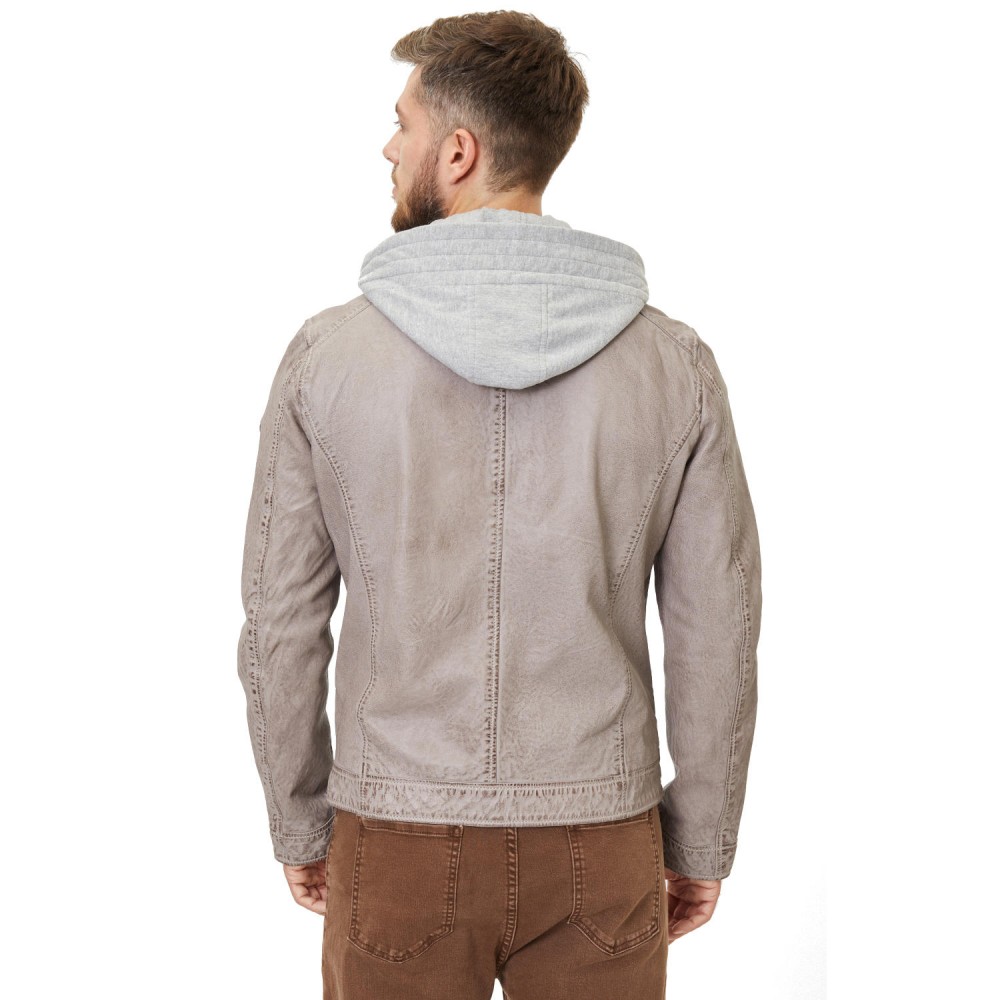 Męska skórzana kurtka Gipsy Szara GMBaxder Męska skórzana kurtka Gipsy Szara GMBaxder