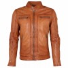 Męska skórzana kurtka Gipsy Cognac GMBosko LONTV – ODZIEŻ