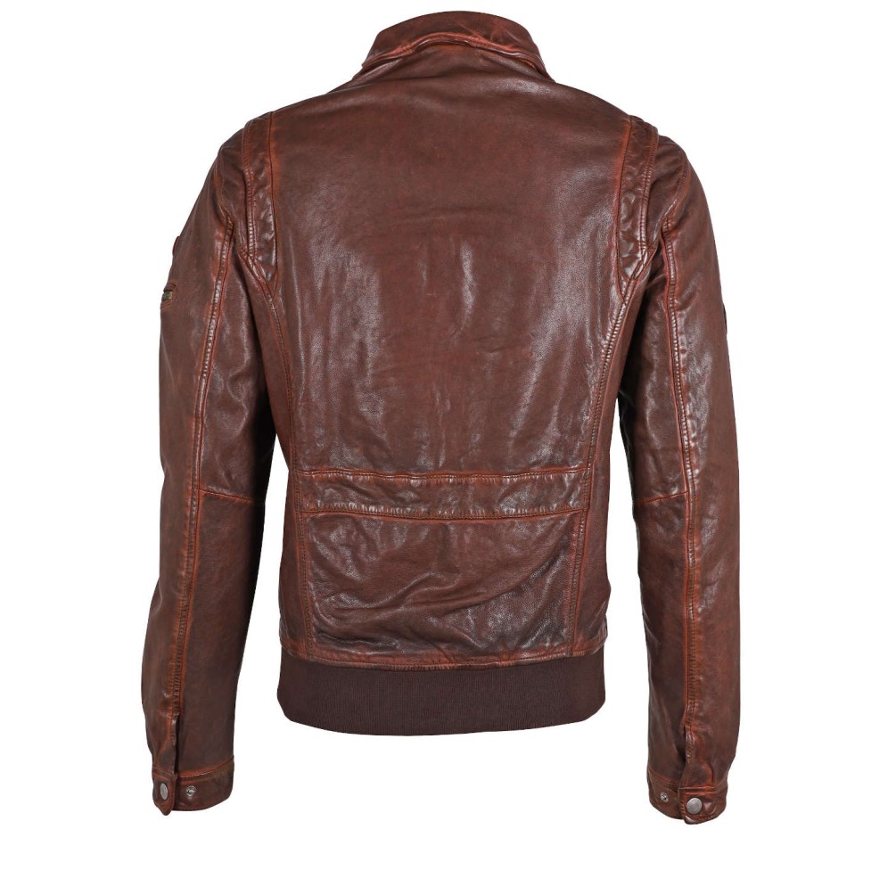 Męska skórzana kurtka Gipsy Chestnut GMCanjon S22 LGAWV – ODZIEŻ Męska skórzana kurtka Gipsy Chestnut GMCanjon S22 LGAWV – ODZIEŻ