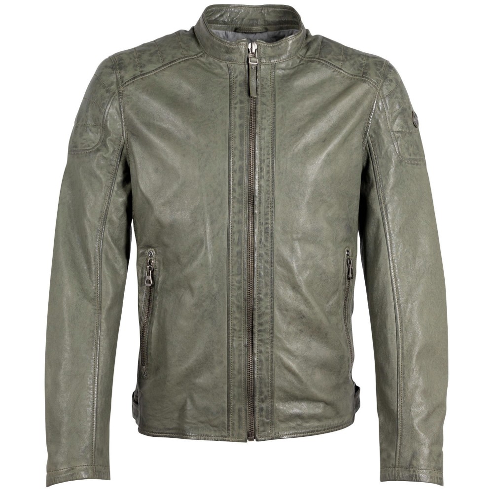 Męska skórzana kurtka Gipsy Dusty Green GMChardy Męska skórzana kurtka Gipsy Dusty Green GMChardy
