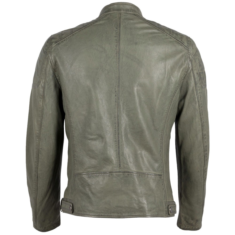 Męska skórzana kurtka Gipsy Dusty Green GMChardy Męska skórzana kurtka Gipsy Dusty Green GMChardy