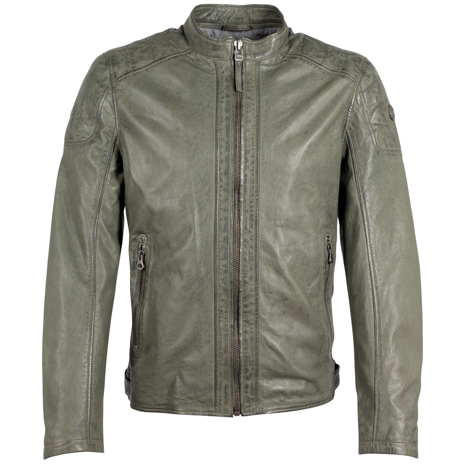 Męska skórzana kurtka Gipsy Dusty Green GMChardy – BLACK FRIDAY