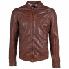 Męska skórzana kurtka Gipsy Chestnut GMChuto SF LGAWV – ODZIEŻ
