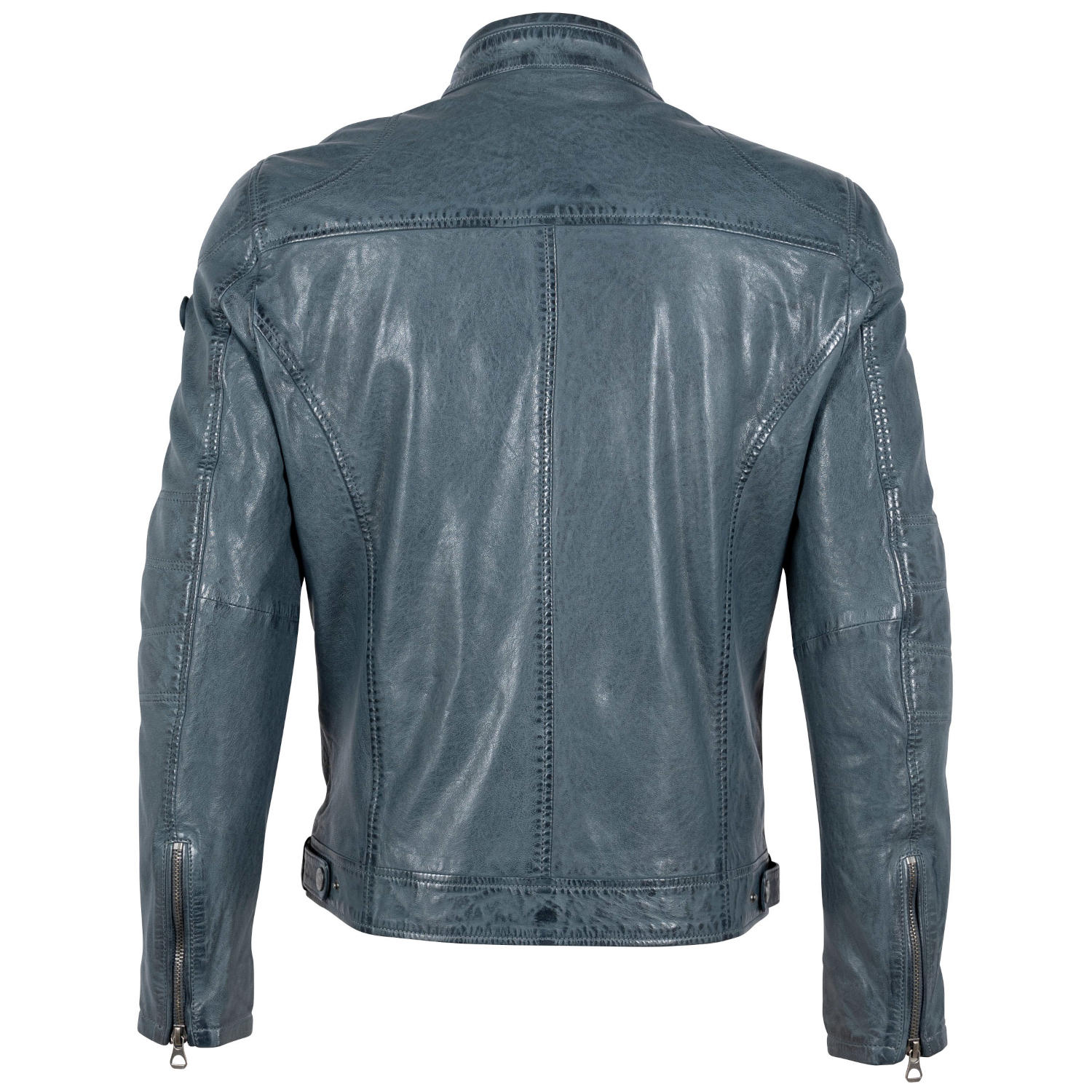 Męska skórzana kurtka Gipsy Denim Blue GMCybo – BLACK FRIDAY