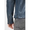 Męska skórzana kurtka Gipsy Denim Blue GMCybo – BLACK FRIDAY