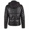 Męska zimowa kurtka skórzana Gipsy Czarna GMDule – BLACK FRIDAY