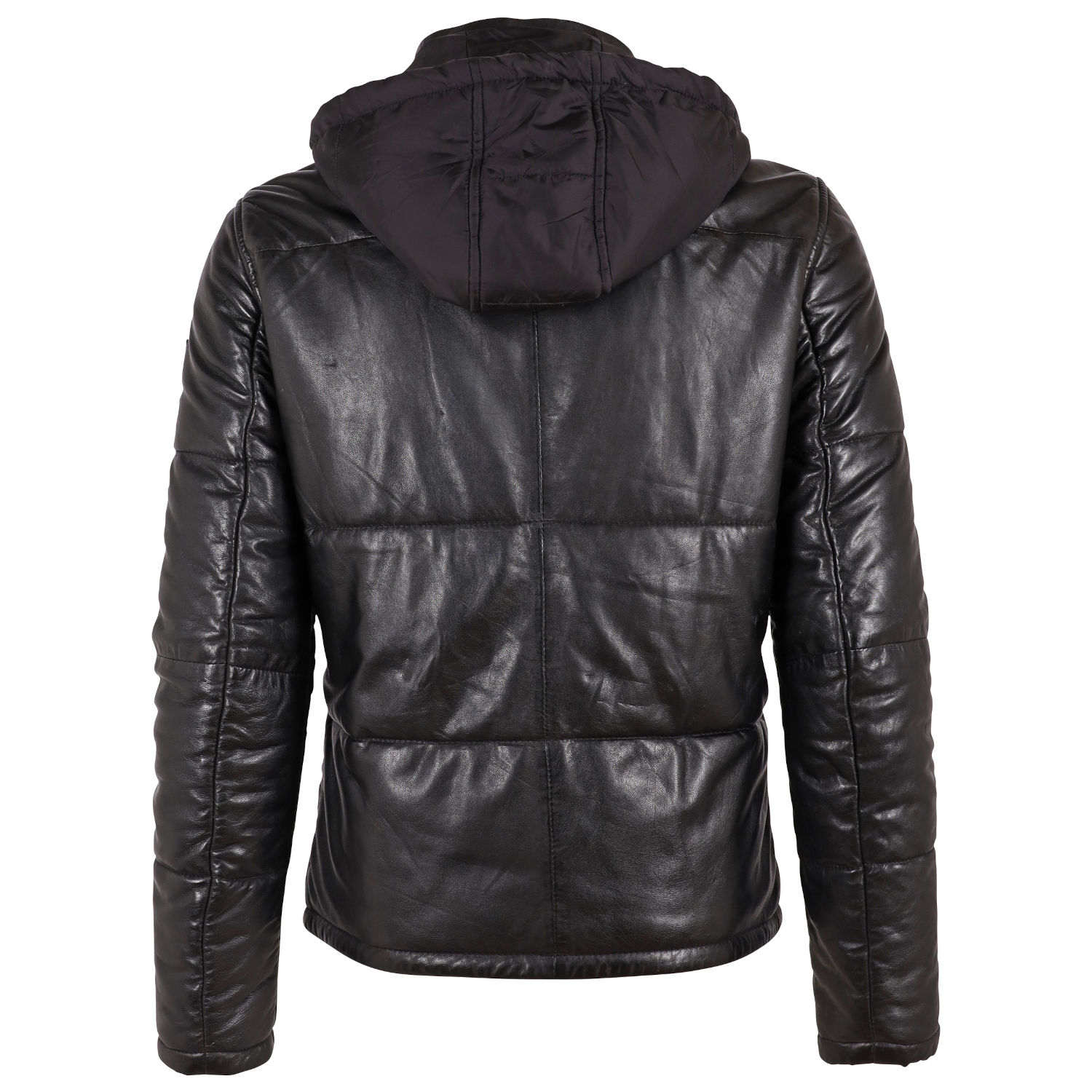 Męska zimowa kurtka skórzana Gipsy Czarna GMDule – BLACK FRIDAY