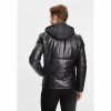 Męska zimowa kurtka skórzana Gipsy Czarna GMDule – BLACK FRIDAY