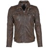 Męska skórzana kurtka Gipsy Vintage Brown GMFendro SF LANTV – ODZIEŻ