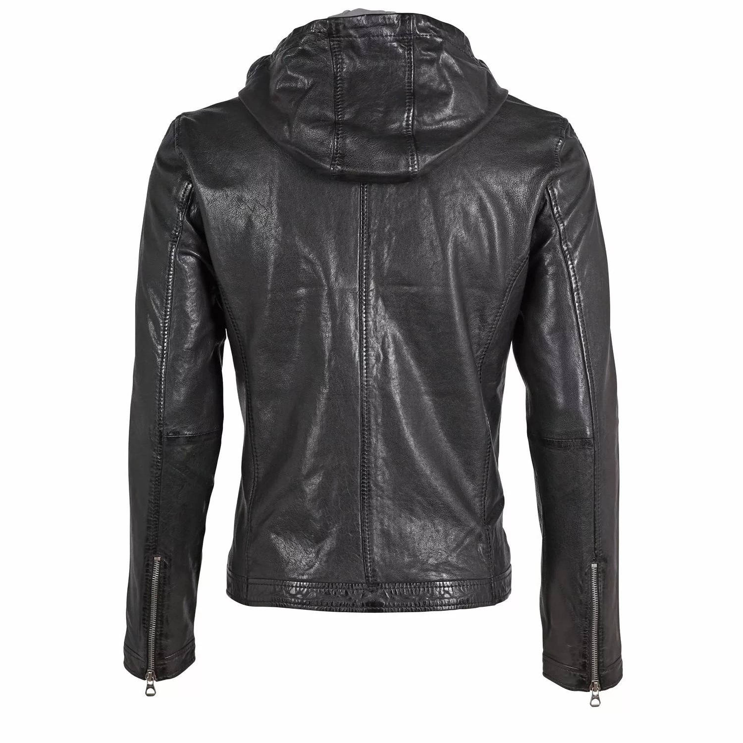 Męska skórzana kurtka Gipsy Czarna GMGlenno LAMAXV – BLACK FRIDAY