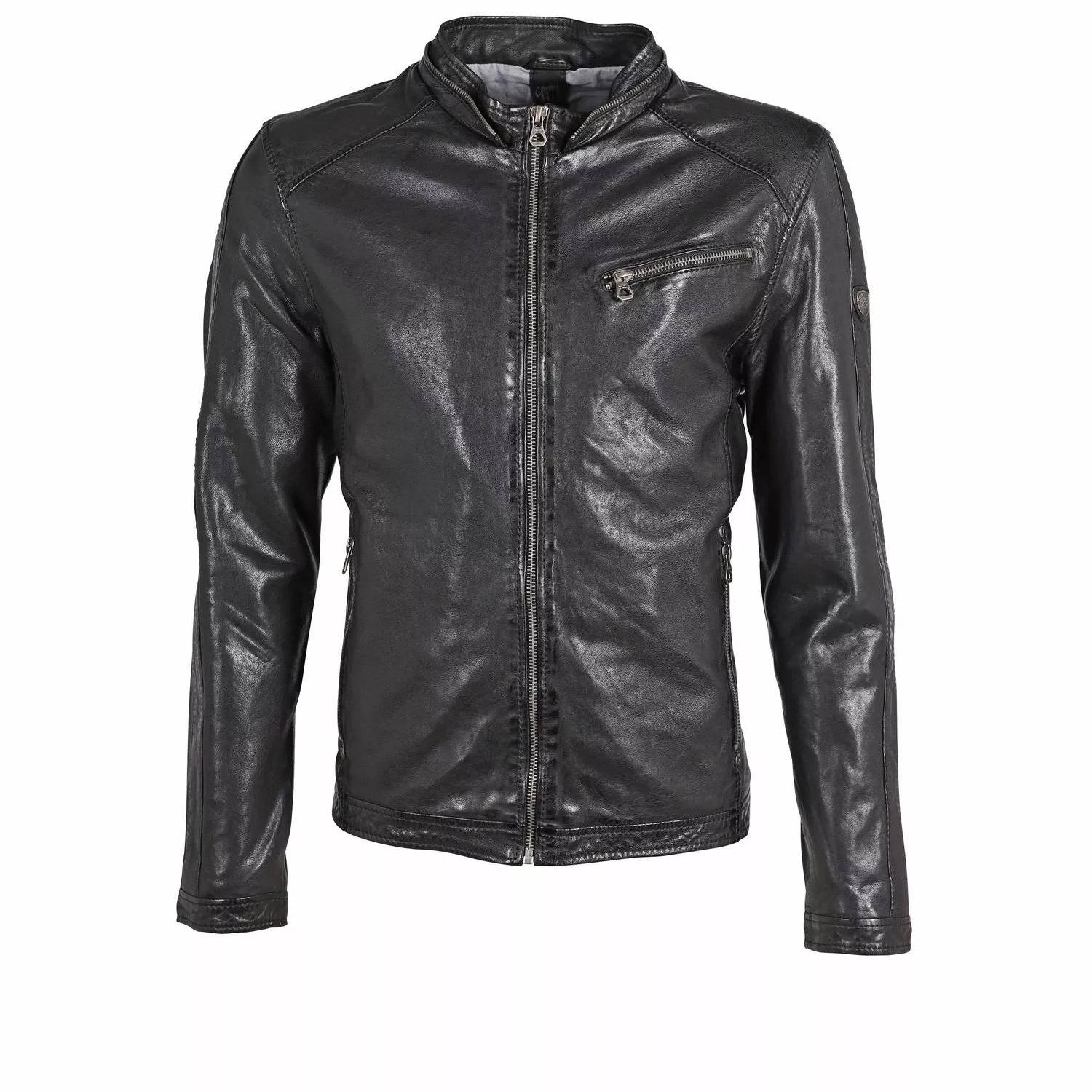 Męska skórzana kurtka Gipsy Czarna GMGlenno LAMAXV – BLACK FRIDAY