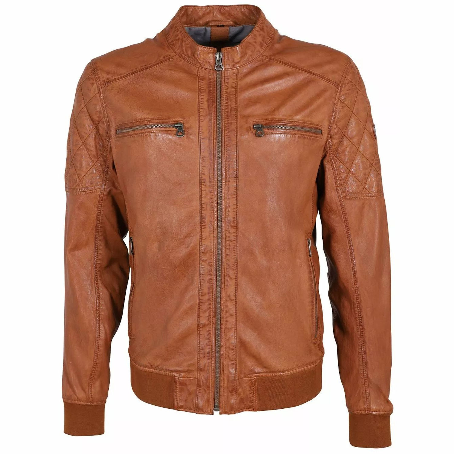 Męska skórzana kurtka Gipsy Cognac GMGradie LDRV – ODZIEŻ