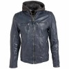 Męska skórzana kurtka Gipsy granatowa GMHenno LAMAXV – BLACK FRIDAY