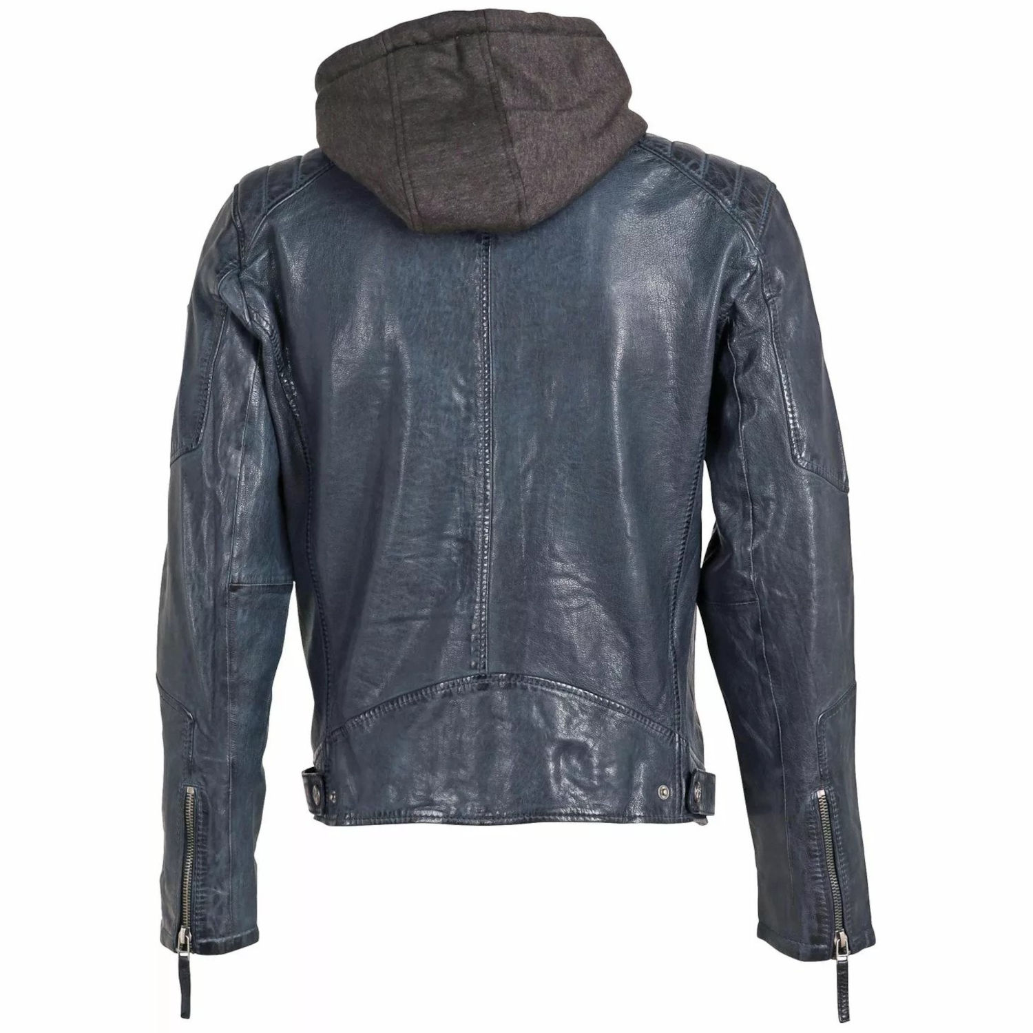 Męska skórzana kurtka Gipsy granatowa GMHenno LAMAXV – BLACK FRIDAY