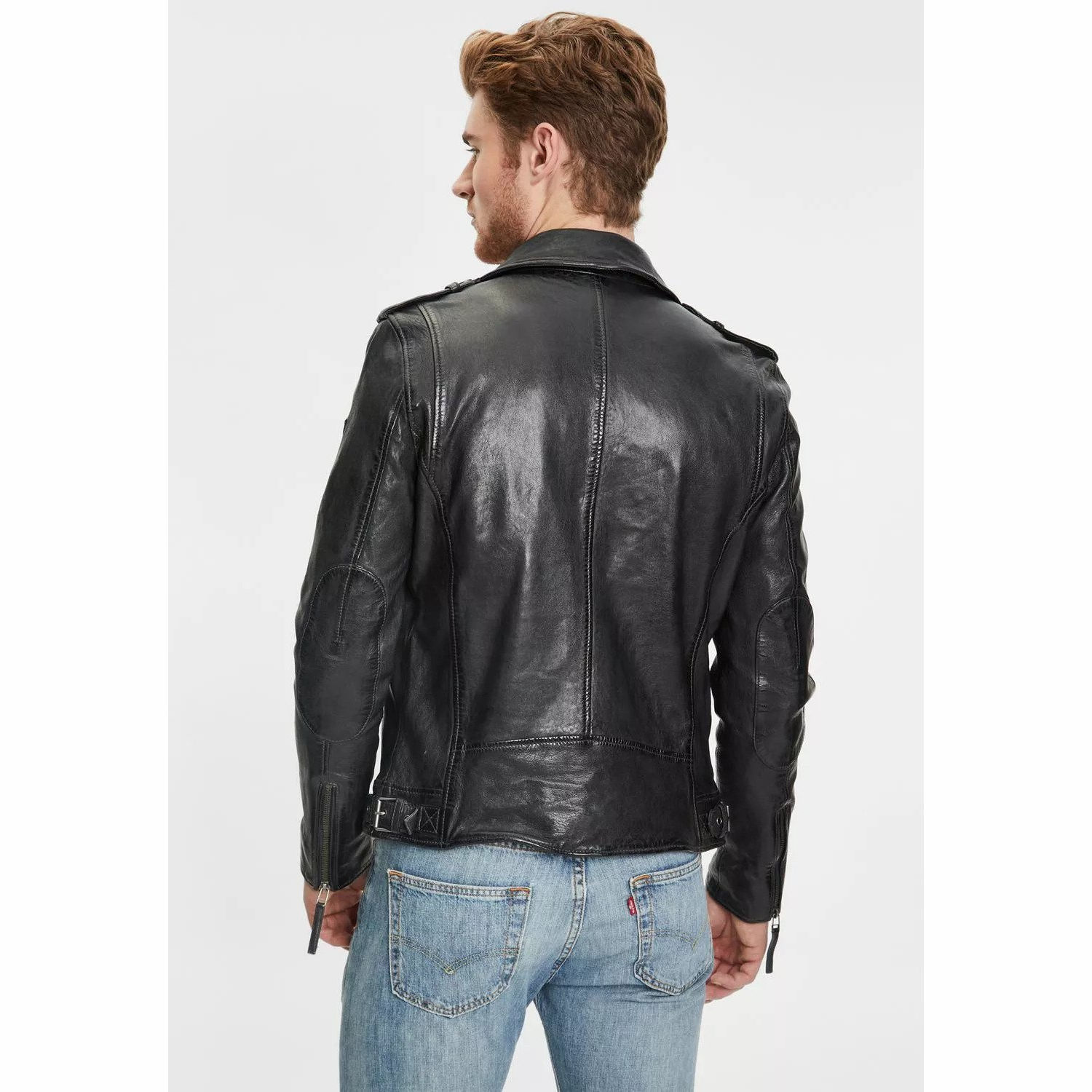 Męska skórzana kurtka Gipsy Antracyt GMMalic – BLACK FRIDAY