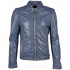 Męska skórzana kurtka Gipsy Denim Blue GMMenny S22 LAHOV – ODZIEŻ