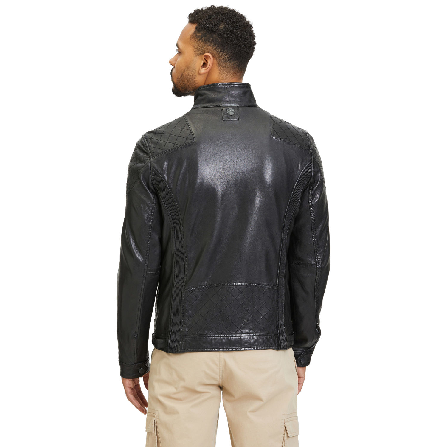 Męska skórzana kurtka Gipsy Czarna GMNevado – BLACK FRIDAY