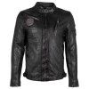Męska skórzana kurtka Gipsy Ciemna oliwka GMRakva – ODZIEŻ