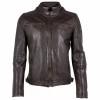 Męska skórzana kurtka Gipsy Brązowa GMRian – BLACK FRIDAY
