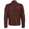 Męska skórzana kurtka Gipsy Ciemny koniak GMTamio – ODZIEŻ Męska skórzana kurtka Gipsy Ciemny koniak GMTamio – ODZIEŻ