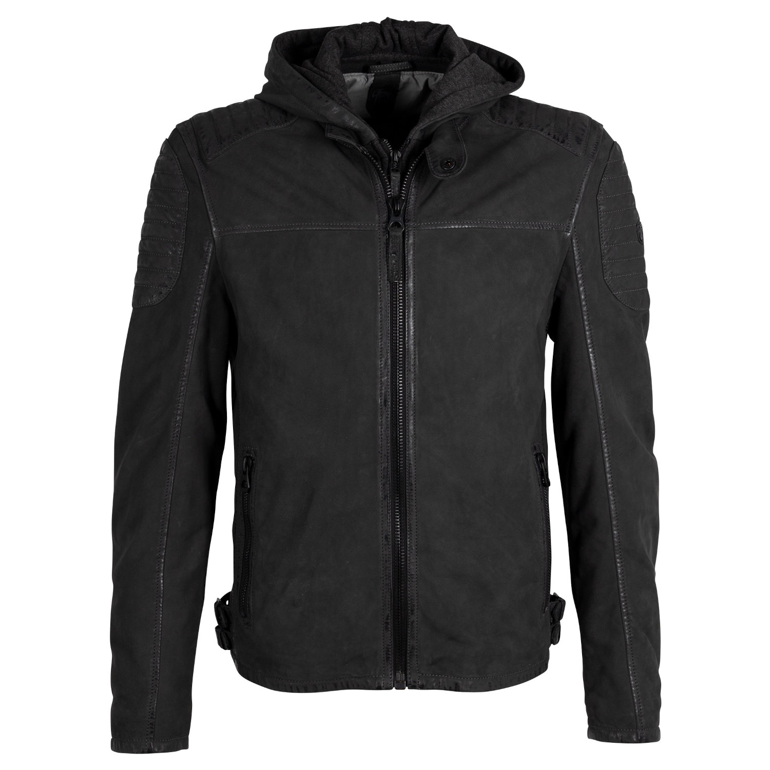 Męska skórzana kurtka Gipsy antracytowa GMXilo – BLACK FRIDAY