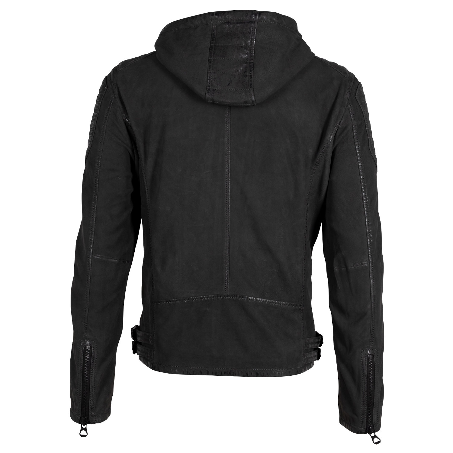 Męska skórzana kurtka Gipsy antracytowa GMXilo – BLACK FRIDAY